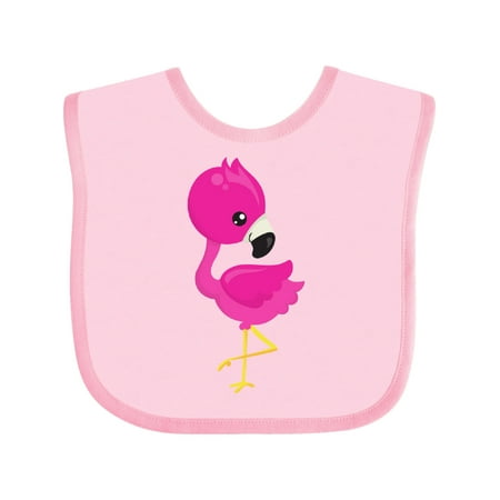 

Inktastic Cute Flamingo Pink Flamingo Baby Flamingo Bird Gift Baby Girl Bib
