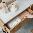 thumbnail image 4 of Merriton Scented Drawer Liners, Fresh Scent Paper Liners for Cabinet Drawers, Dresser Shelf, Linen Closet, Perfect for Kitchen, Bathroom, Vanity (6 Sheets) (Gardenia Blossoms), 4 of 7