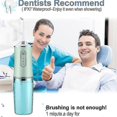 thumbnail image 3 of Cordless Water Flosser, Electric Portable Oral Irrigator With Water Reservoir, Rechargeable Teeth Cleaner For Gum Support Care At Home Or Travel, 3 of 3