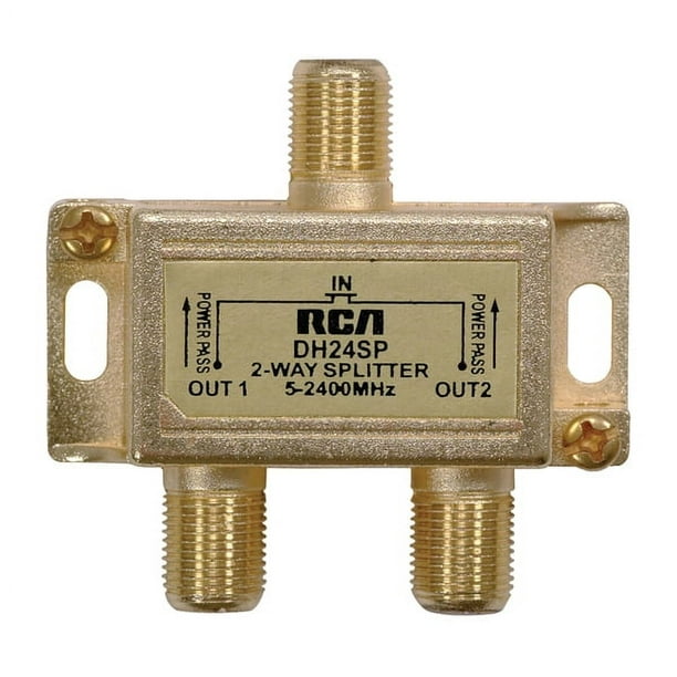 RCA DH24SPE Répartiteur Coaxial Bidirectionnel 2,4 GHz