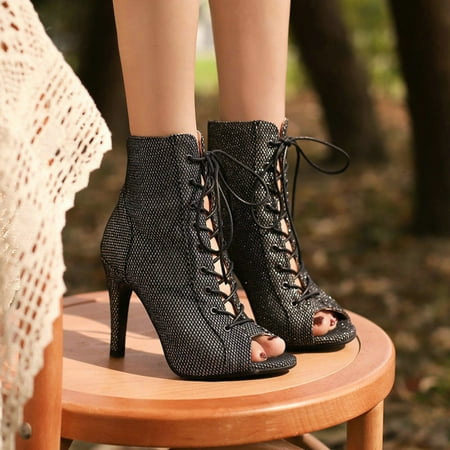 

Josdec Womens Shoes Clearance Summer Shoes Sandals Slim High Heels Sandals Outwear