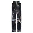 thumbnail image 5 of Demon Slayer Muichiro Tokito Pajama Pants Long Sleep Pants Soft Elastic Waist PJ Bottoms Lounge Pants, 5 of 7