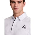 thumbnail image 4 of Reebok Men's and Big Men's Performance Polo Shirt, Sizes XS-5XL, 4 of 5
