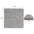 thumbnail image 2 of Uxcell Wool Pressing Mat, 13.5" x 13.5"  Wool Ironing Pad Blanket 0.5" Thickened, Grey, 2 of 5