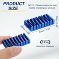 thumbnail image 2 of Uxcell Heatsink Aluminum Heat Sink with Thermal Properties for Efficient Cooling Solutions 50x25x10mm 1 Blue, 2 of 6
