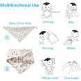 thumbnail image 5 of Muslin Squares baby Muslin Cloths - Washcloths Baby Face Towel 100% Cotton 6 Pack 4 Layers Super Soft and Absorbent Newborn Essentials Unisex (25*25cm-4Layers-Pack of 6), 5 of 8