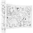 thumbnail image 4 of 2 Rolls of Drawing Paper Rolls Kids Coloring Painting Rolls Kids Graffiti Roll Papers Kids Coloring Posters, 4 of 4
