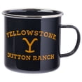 thumbnail image 1 of Silver Buffalo Yellowstone Dutton Ranch - Taza de campaña esmaltada, 21 onzas, 1 of 7