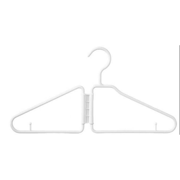 Percha de Ropa Plegable de Plástico Percha de Ropa Plegable