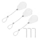thumbnail image 1 of Uxcell Cable Retráctil de Control Remoto 3.3ft (1M) 5.29oz, 3PCS Lazo de Seguridad para TV, Blanco, 1 of 7