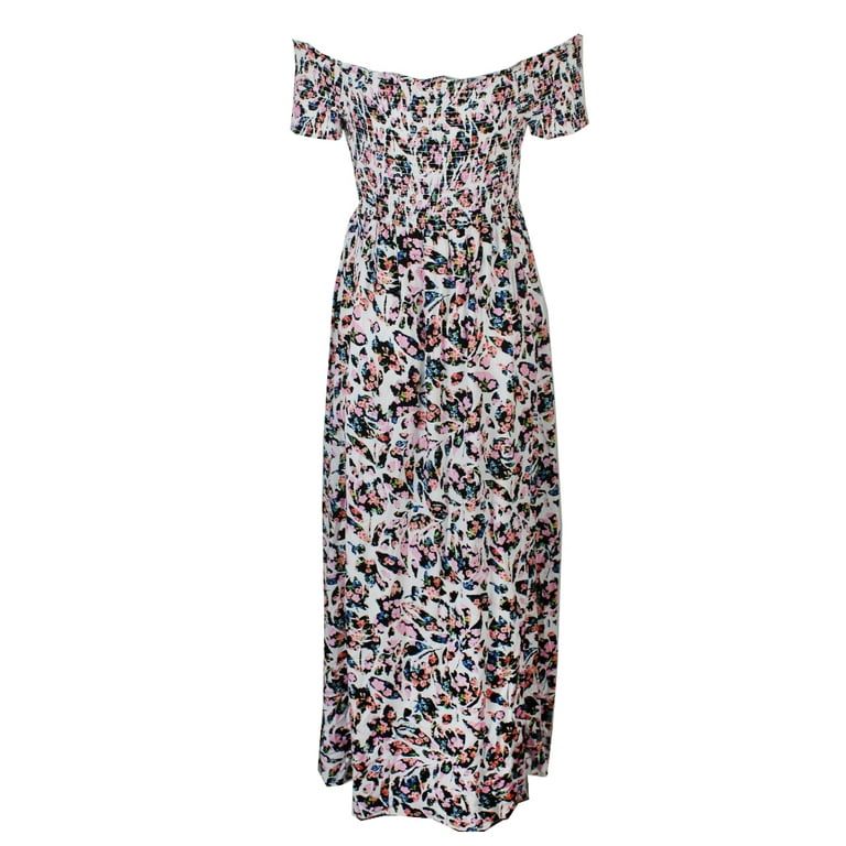 halter neck blue maxi dress Adamaris Floral Halter Tiered Ruffle Maxi Dress