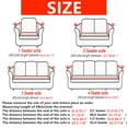 thumbnail image 2 of CHOK 2024 1 2 3 4 Seater Floral Elastic Sofa Covers Slipcover Stretch Couch Furniture Protector, 2 of 12