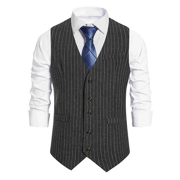 Mens striped hotsell vest