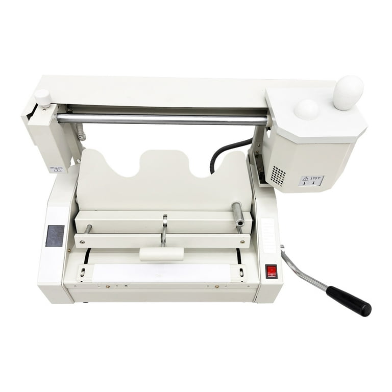 Techtongda Touch Screen Electric Durable Glue Binding Hot Thermal Book  Binder Glue Book Binding Machine for Paper&Leather 