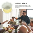 thumbnail image 3 of Round Ceramic Baking Bowl Yellow For Housewarming Cooking Baking Dining 1Pcs 3In, 3 of 9