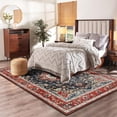 thumbnail image 3 of Ultrug Area Rugs for Bedroom Rug for Living Room Nursery Decor Fluffy Vintage Carpet,5'x8',Red, 3 of 7