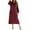 Red, variant on Whlbf Womens Coats Plus Size Fall And Winter New Long Sleeve Zipper Pajamas Home Wear Red L