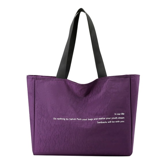 Modisza Tote Bag for Women Foldable Large Shoulder Bags Top Handle Handbag for Travel Work College