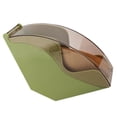 thumbnail image 3 of Acrylic Coffee Filter Holder with Lid Fan Shaped Filter Paper Dustproof Storage Box Dispenser Container Green, 3 of 6