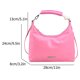 thumbnail image 4 of Bolso de mano para mujer, bolsos Hobo a la moda, bolsos satchel coreanos, bolso cruzado, bolso para axilas, 4 of 8