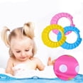 thumbnail image 3 of Floleo Baby Shampoo Rinsing Hat, No More Tears Adjustable Visor for Hair Washing, Kids Bath Visor with Water Channels, Soft EVA Rubber Cap for Infants & Toddlers 6M+, 3 of 3