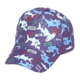 thumbnail image 3 of KPOPLK Kids Baseball Cap Adjustable Dinosaur Print Sun Hat Summer Toddler Boy Snapback Cap Sport Cap(2-6 Years,Watermelon Red), 3 of 7