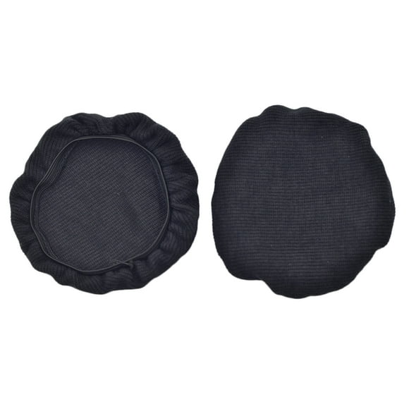 Miangastore 2pcs Stretchable Fabric Headphone Covers Washable Sanitary Ear Pad Earcup Covers Fit Most On Ear Headphones 9 to 11cm