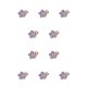 thumbnail image 2 of Jumpingount Catch Clip New Crystal Side Korean Hairpin Mini Ins Hair Claw Jewelry para ocio Compras Picnic Outdoor Purple Púrpura 10piezas, 2 of 6