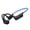 Blue, variant on Doogee Bone Conduction Headphone, Open-Back BTWireless Sports Headphones, IP66 Sweatproof, 10 Hour Battery Life, with Microphone, Suitable for Cycling, Running, Fitness