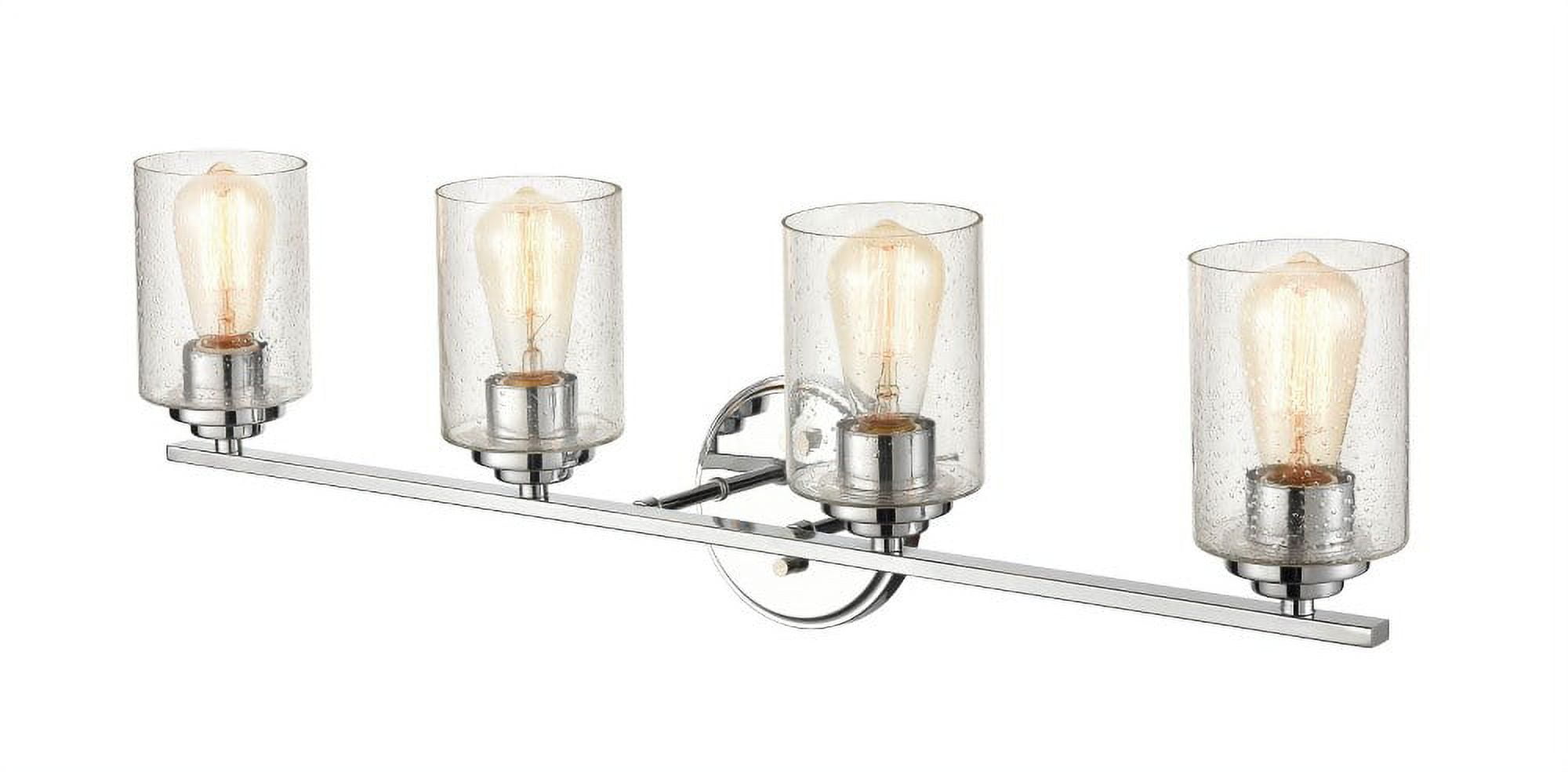 4 - Light Matte Black / Black Wall Sconce