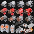 thumbnail image 2 of Bloques de construcción de partículas pequeñas Grupo de potencia de motor de alta velocidad Explosión negra Explosión roja Motor de taladro Aplicación de recepción de batería de litio, 2 of 4