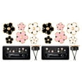 thumbnail image 3 of Decodeary 6pcs Enjoy Clean And Fresh Atmosphere In Car With Air Purifying Air Freshener white pink black 2Set, 3 of 6