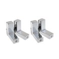 thumbnail image 1 of Soporte de Estante Ajustable de Metal 4xsolid Sunnimix Níquel Cepillado Montaje en Pared, 1 of 8