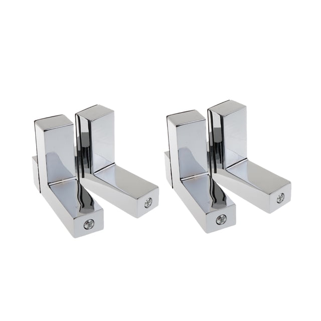 Soporte de Estante Ajustable de Metal 4xsolid Sunnimix Níquel Cepillado Montaje en Pared
