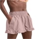 thumbnail image 1 of Pantalones cortos de cintura alta sueltos de pierna ancha informales de color sólido a la moda para mujer Fridja  fhjkhfk458896, 1 of 5