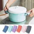 thumbnail image 3 of Silicone Assist Handle Holder Heat Insulated Hot Pot Grip, 3 of 5