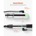 thumbnail image 6 of 4-Piece DMX Wireless Stage Light Receiver Transmitter Kit with Rechargeable Battery, Silver, 6 of 11