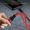 thumbnail image 4 of Yeacher Câble de Chargement USB 3-en-1 Multi-Lignes Type C Connecteur Micro USB de Remplacement pour Câble de Chargement, 4 of 7