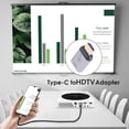 thumbnail image 4 of Adaptador USB tipo C a HDMI DP 4K 60Hz 3D a para teléfono móvil portátil, 4 of 9