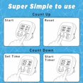 thumbnail image 4 of Kitchen Timers for Cooking and Baking with Big Digital Numbers and Loud Alarm Used in Cooking,Classroom,and Office., 4 of 8