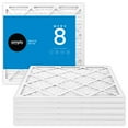 thumbnail image 1 of Simply by MervFilters 20x20x1 MERV 8 Air Filter, 6 Pack, 1 of 4