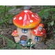 thumbnail image 2 of 2pcs Micro Mini Casa de Miniatura ín de hadas Decoración para el hogar Estatua H # Soledad Estatua de la casa de la seta, 2 of 10