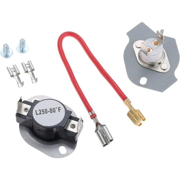 279816 Dryer Thermal Cut-Off Kit, Replacement for Whirlpool, Kenmore Dryers, Replace 3399848 AP3094244 PS334299 279816VP