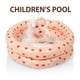 thumbnail image 3 of Piscina inflable portátil, piscina pequeña para niños, piscina inflable para niños, mini piscina, piscina para niños pequeños, piscina inflable para bebés para patio trasero, 3 of 6