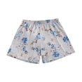 thumbnail image 2 of Blue Women's Shorts, Women'S Trendy Gingham & Checkered Shorts – Pure Cotton Breathable And Stylish Sleepwear For Teens & Adults,Women's Shorts S, 2 of 6