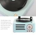 thumbnail image 2 of Retro Bluetooth Speaker Vintage Turntable Gramophone Shaped Speakers with Aux-In,Phonograph Style for Home Decoration, 2 of 5