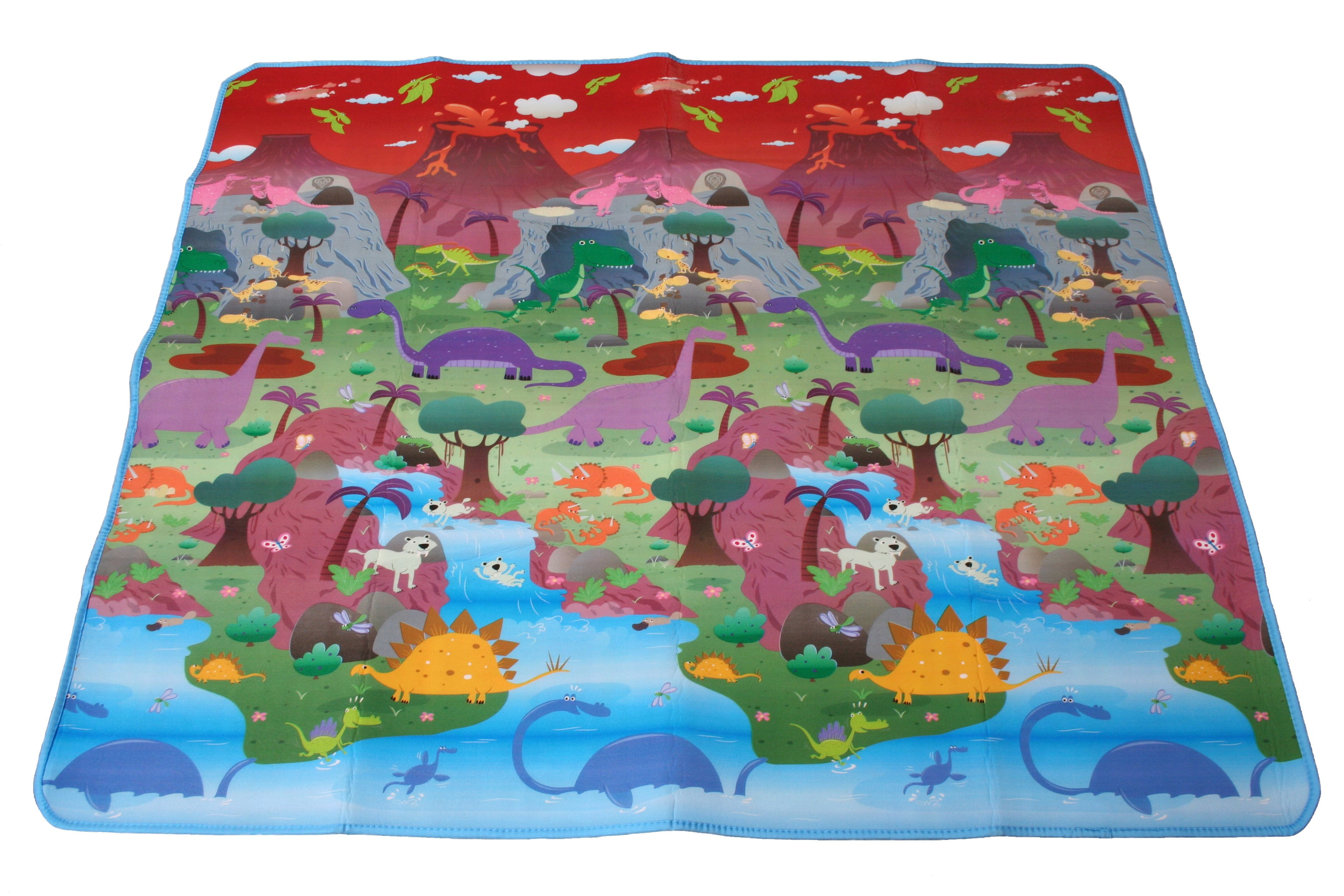 Prince Lionheart Baby Child Toddler City & Farm Reversible Play Floor Mat for sale online 