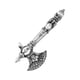 thumbnail image 4 of Broche delicado broches de diamantes de imitacia de prosperidad pin tomahawk navidad halloween hacha diamante pines, 4 of 7