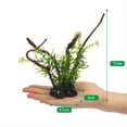 thumbnail image 5 of Kripyery Fake Water Plants Safe Accessories Resin Simulation Driftwood Tree Root for Landscaping, 5 of 8