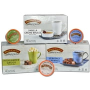 Door County Coffee Coffee Caramel & Vanilla Specialty Single-Serve Coffee Pods, Medium Roast, 30 Count, Compatible with Keurig 2.0 K Cup Brewers
